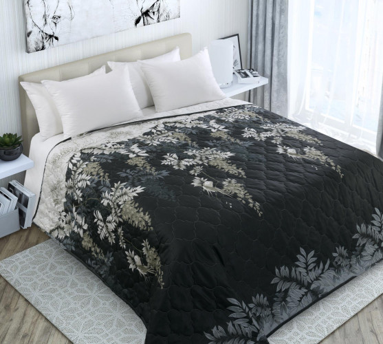 Покрывало Королевское искушение (Текс-Дизайн) "Тонкая грань 4", 160x210, сатин, стеганое (СТ160207994)