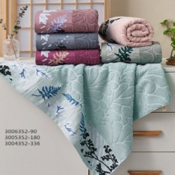 Набор полотенец 7-Я "Растительность", 35x75, махровая ткань, 12 шт (7-Я-3004352)