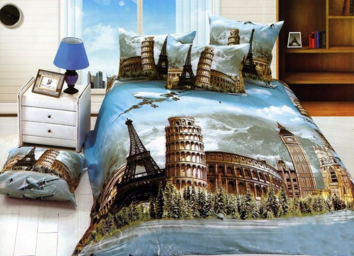 Постельное белье Tango (Танго) "дуэт", семейный, сатин (TS05-755 КОД1004)