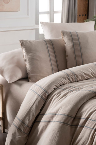 Постельное белье Arya Home "Gia", 1.5-спальный, хлопок (8680943227836)