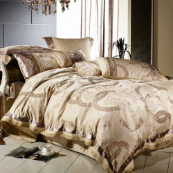 Постельное белье Фамилье "TJ-BEZ-07", семейный, сатин (TJ-BEZ-07-171)