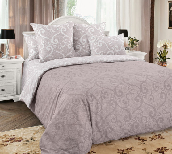 Декоративная наволочка стеганая Королевское искушение (Текс-Дизайн) "Танец ветра 6", 40x40, перкаль (Н44СП202286)