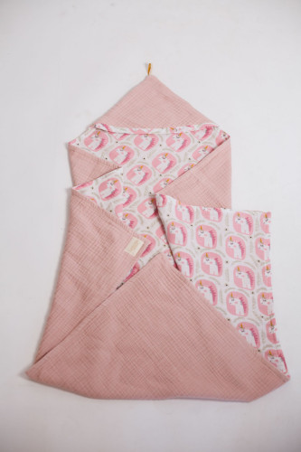 Полотенце Valtery "TowelMuslinPudra", 100x100, хлопок (TowelMuslinPudra-11302)