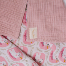 Полотенце Valtery "TowelMuslinPudra", 100x100, хлопок (TowelMuslinPudra-11302)