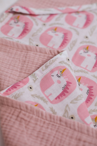 Полотенце Valtery "TowelMuslinPudra", 100x100, хлопок (TowelMuslinPudra-11302)