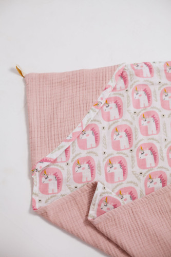 Полотенце Valtery "TowelMuslinPudra", 100x100, хлопок (TowelMuslinPudra-11302)