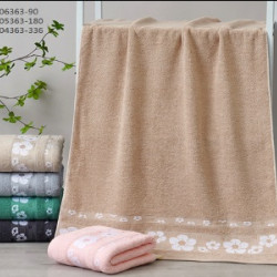 Набор полотенец 7-Я "Цветочки", 35x75, махровая ткань, 12 шт (7-Я-3004363)