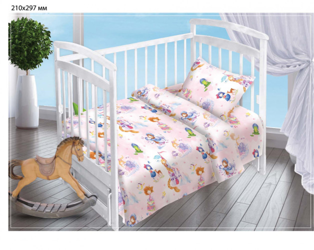 Постельное белье Valtery "Маленькая принцесса", детский, поплин (13011-1635)