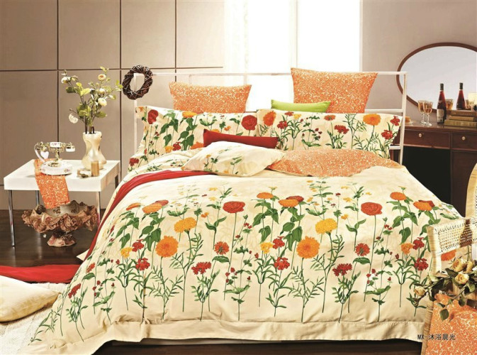 Постельное белье Valtery "C-162", 2-спальный, сатин (C-162-1251)