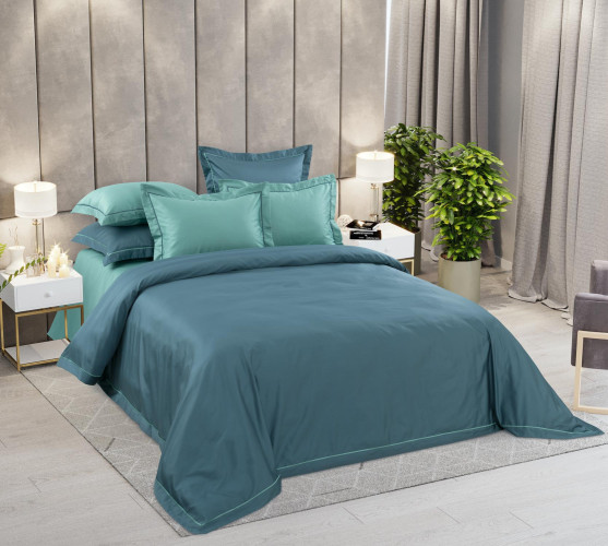 Постельное белье Legends (Текс-Дизайн) "Экспрессия", евро, сатин, на молнии (L7358GЯ2016)