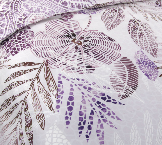 Постельное белье Королевское искушение (Текс-Дизайн) "Матильда 3", евро, сатин, на молнии (Н4239207773)