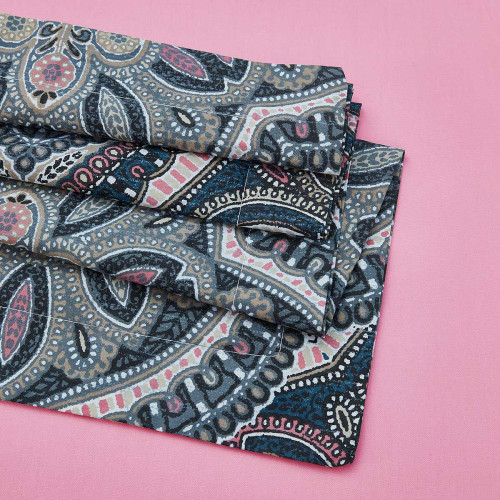 Постельное белье Arya Home "Lami", евро, сатин, печатное (8680943080004)