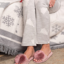 Тапочки Arya Женские, Bella, 40 Сухая Роза