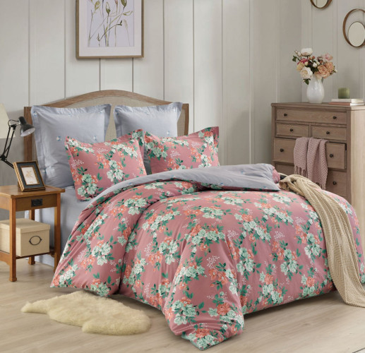 Постельное белье Valtery "C-465", евро, сатин (C-465-1253)