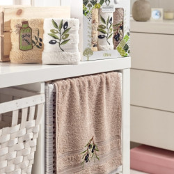 Набор полотенец Метеор Текстиль "SUPER OLIVE", кухонные, 30x50, махровая ткань, 3 шт (Метеор -10345)