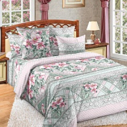 Постельное белье Чебоксарский Текстиль &quot;Malvina&quot;, 1.5-спальный, бязь (Malvina-282)