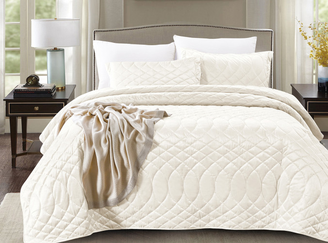 Покрывало Tango (Танго) "Roxette", 240x260, велюр (ROX2426-05 код2330)