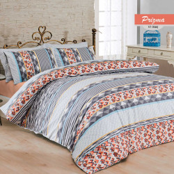Постельное белье Arya Home "Prizma", 1.5-спальный, ранфорс, печатное (8680943046185)