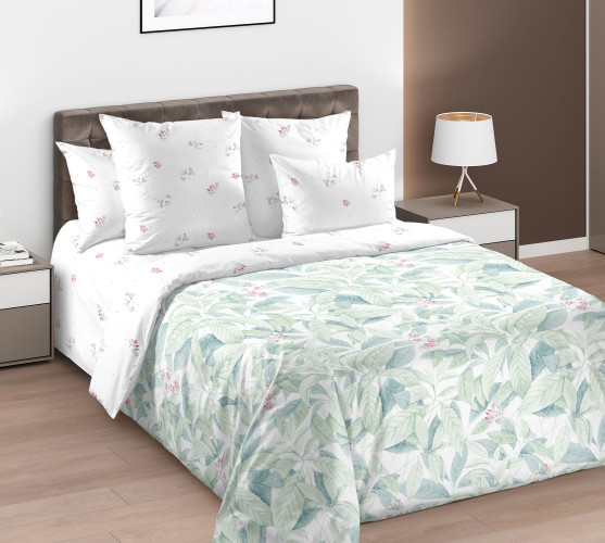 Постельное белье Королевское искушение (Текс-Дизайн) "Легкая прохлада 1", евро макси, перкаль, на молнии (8278ДН661511)