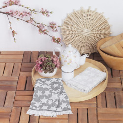 Набор полотенец Arya Home &quot;Adair&quot;, кухонные, 40x60, хлопок, 2 шт (8680943111760)