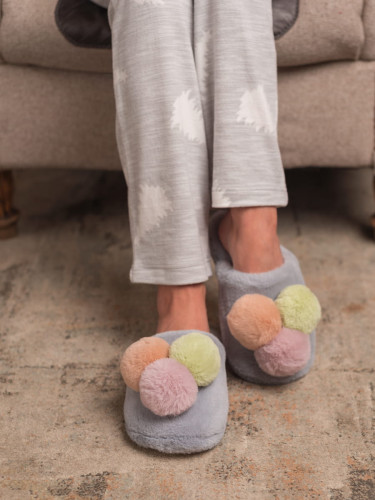 Тапочки Arya Женские Softy, 38 Голубой