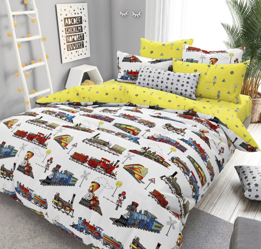 Постельное белье Valtery "Экспресс", 1.5-спальный, поплин (28873/1 DL-47-1249)