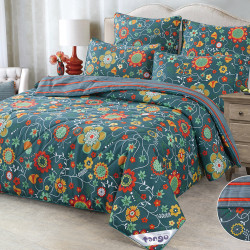 Постельное белье с одеялом Tango (Танго) "De Verano", евро, микросатин (Y400-15 код1175)