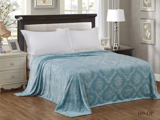 Плед Cleo "PARMA", 200x220, велсофт (200/169-OP)