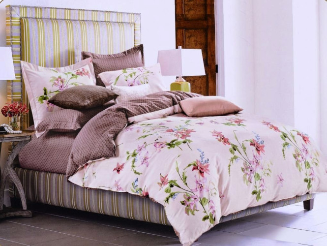 Постельное белье Valtery "CL-188", евро, сатин (CL-188-1253)