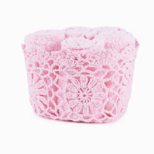 Набор полотенец Arya Home "Solo", подарочные, 30x30, махровая ткань, 5 шт (8680943054364)