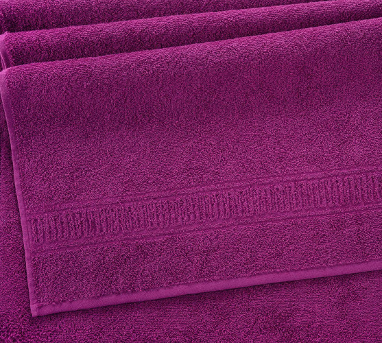 Полотенце Comfort Life (Текс-Дизайн) "Орнамент яркая фуксия", банное, 70x130, махровая ткань (ОрнЯф713аи35)