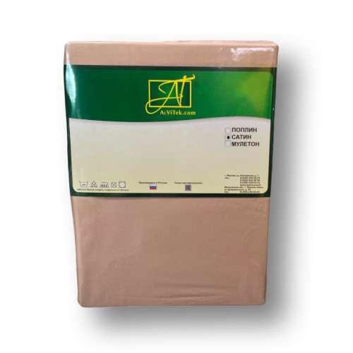 Наволочка  AlViTek (АльВиТек), 40x60, сатин, 1 шт (Н-С-4060-МОК)