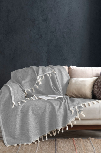 Покрывало Valtery "MILANIYA", 220x240 (MILANIYA GREY-2367)