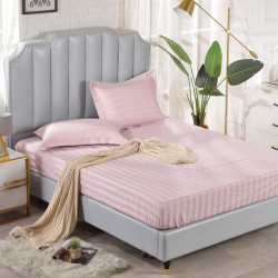 Простыня Valtery "PRST-R-57", 90x200, сатин, на резинке (PRST-R-57-1783)