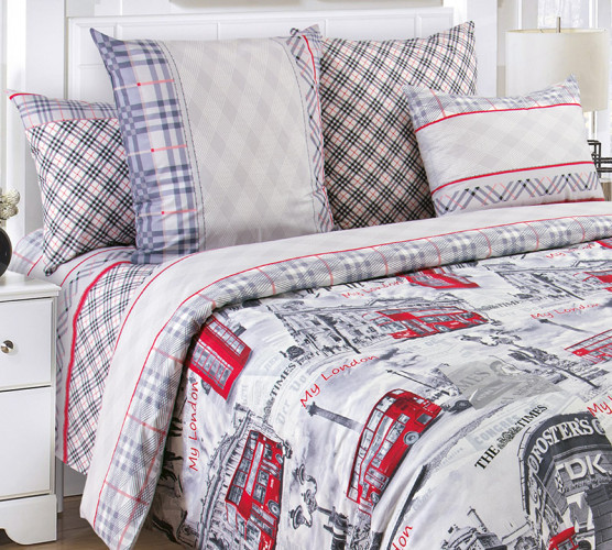 Постельное белье Королевское искушение (Текс-Дизайн) "Лондон 1", евро, перкаль (4250ПН192961)